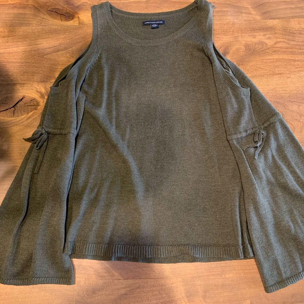 Bell sleeve sweater
